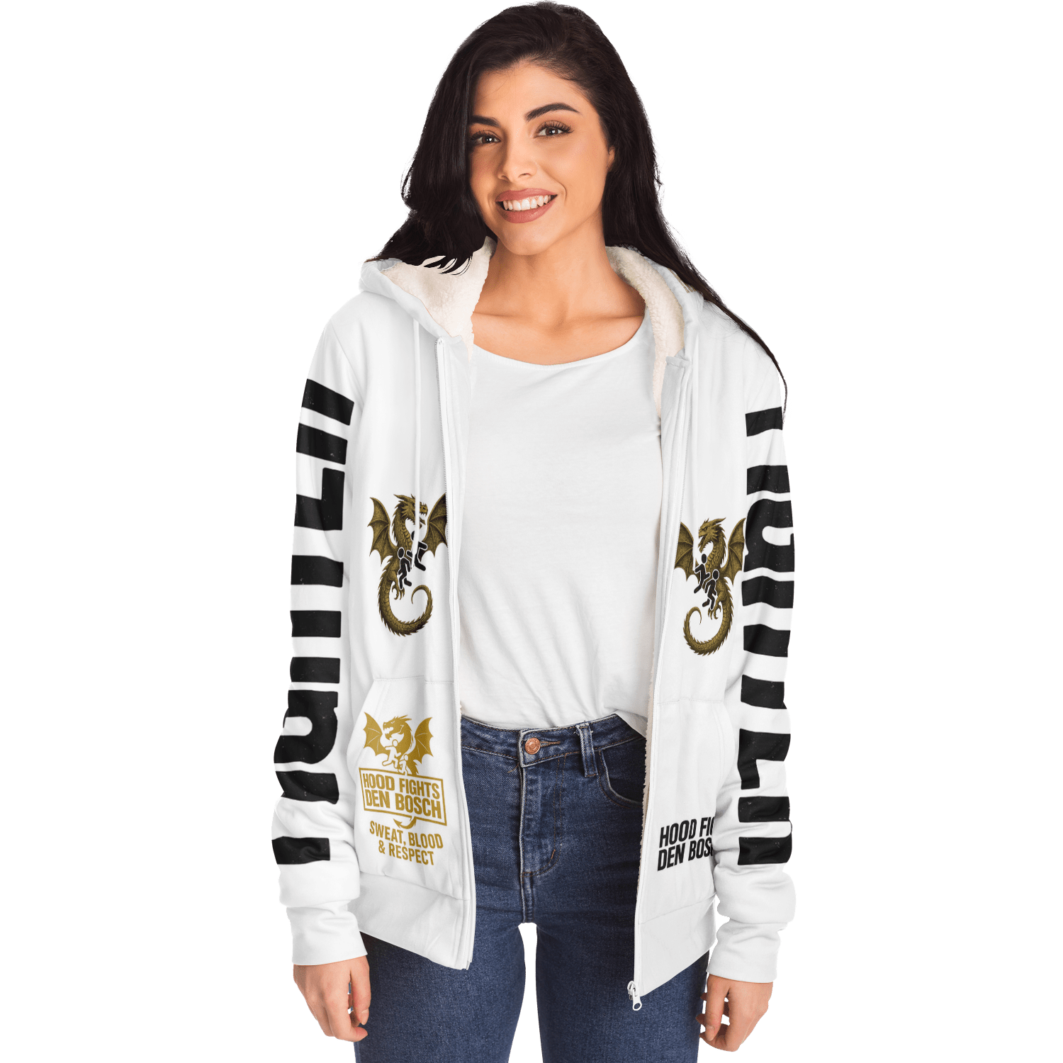 HFDB Microfleece HOODY: ultiem comfort in stijl - Hood Fights Den Bosch