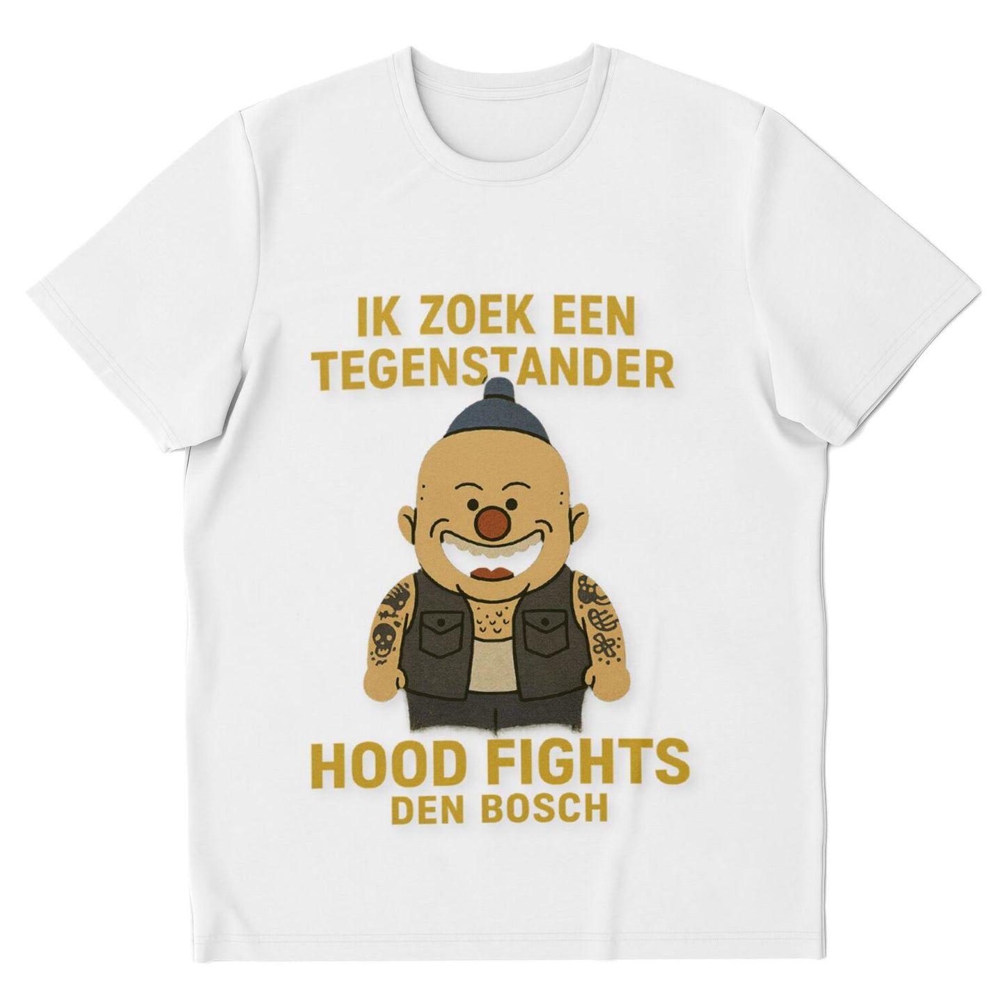T-Shirt 4 HITMAN CLOWN SERIES - Hood Fights Den Bosch