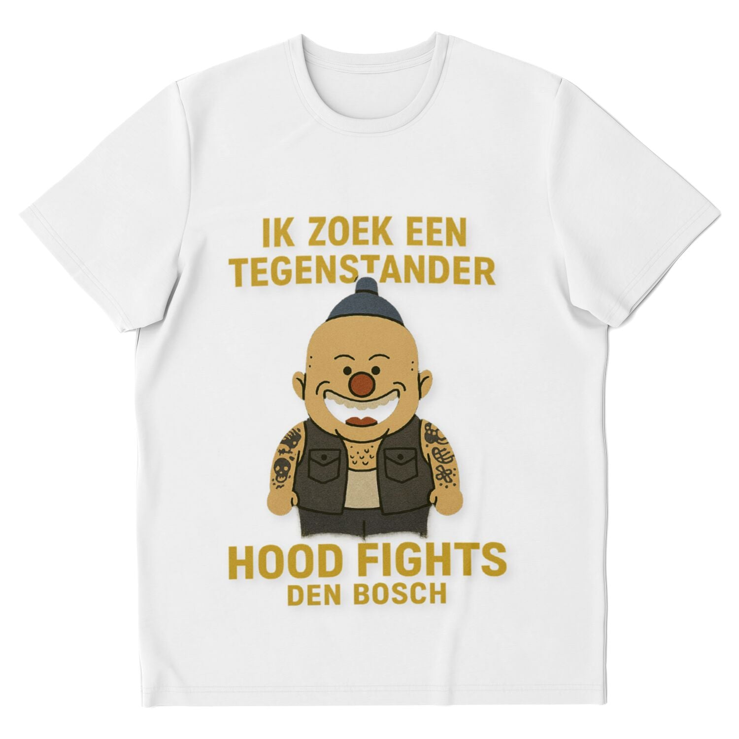 T-Shirt 4 HITMAN CLOWN SERIES - Hood Fights Den Bosch
