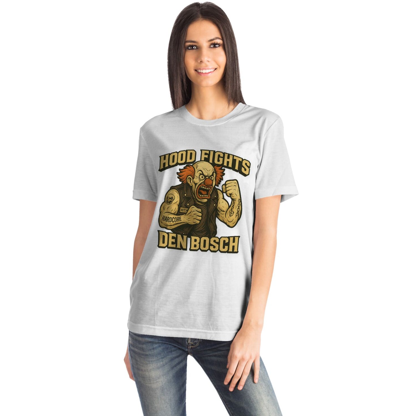 T-shirt 2 HITMAN CLOWN SERIE - Hood Fights Den Bosch