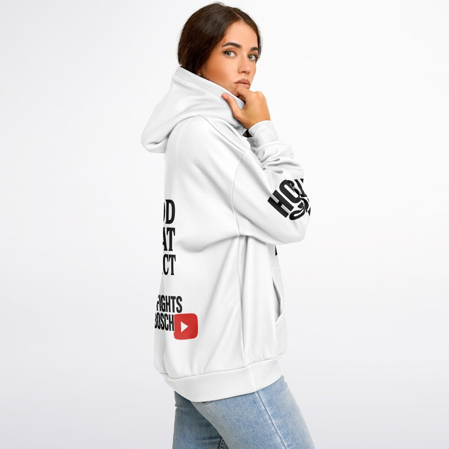 HOOD FIGHTS DEN BOSCH Oversized Hoodie - Hood Fights Den Bosch