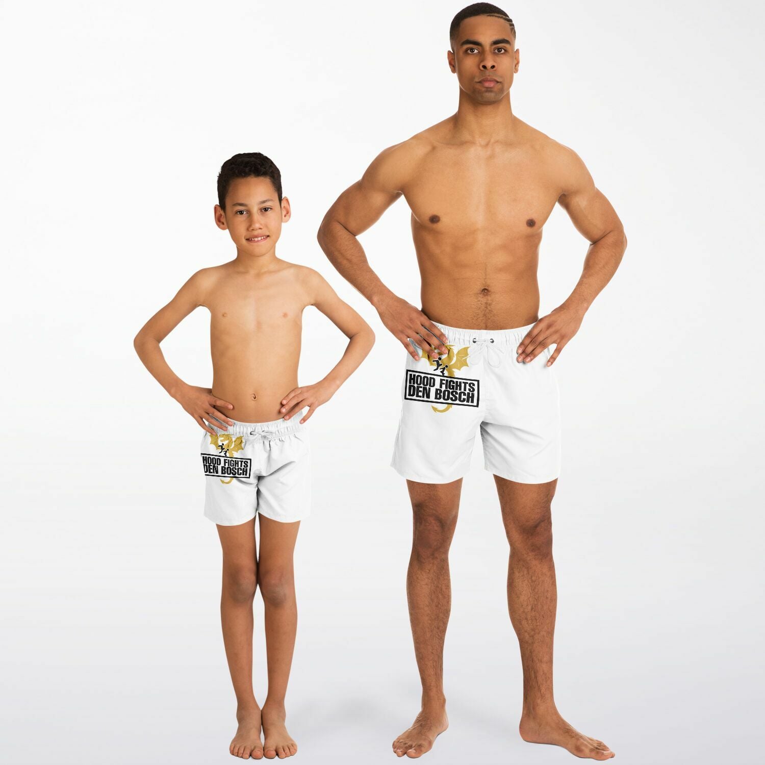 HFDB Vader & Zoon zwembroek set - Hood Fights Den Bosch