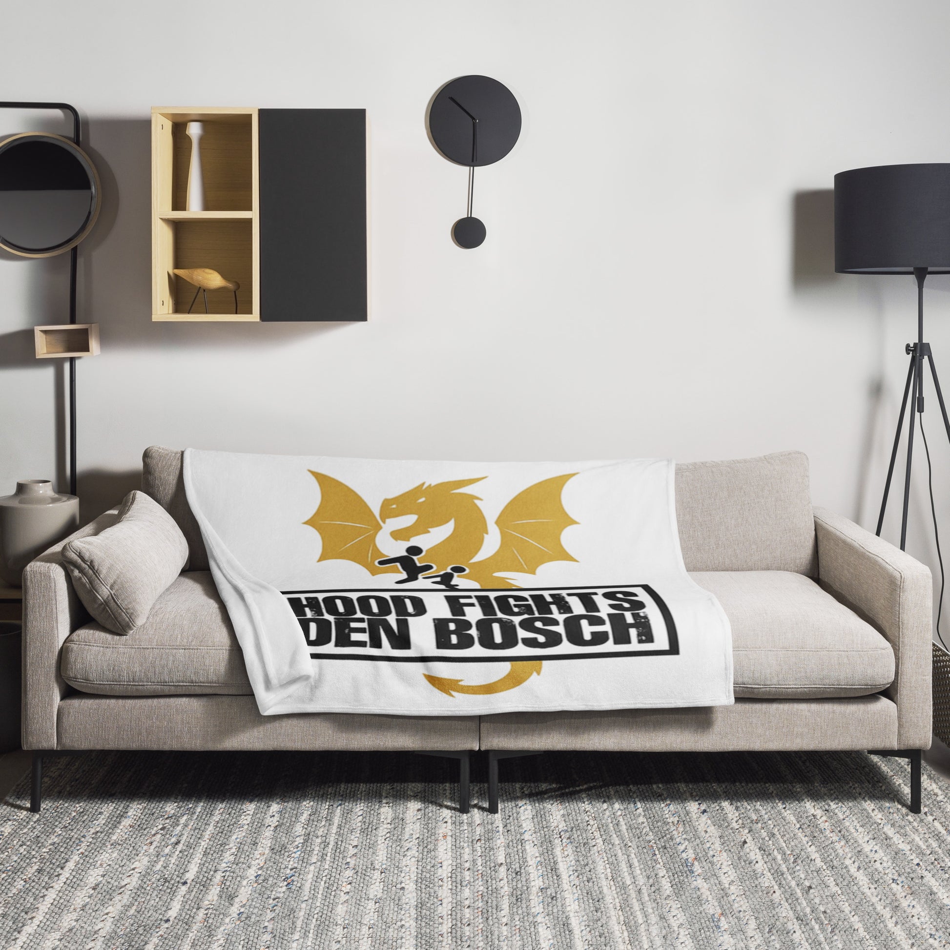 HFDB Throw Blanket - Hood Fights Den Bosch