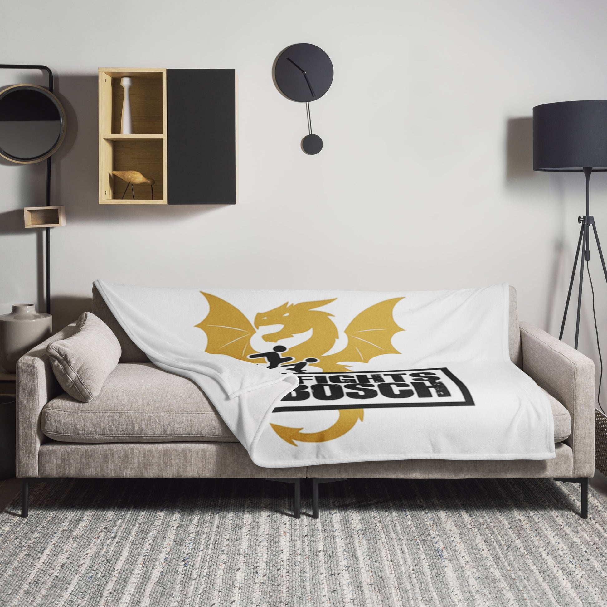 HFDB Throw Blanket - Hood Fights Den Bosch