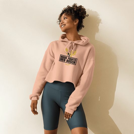HFDB Sweet Knockout Crop Hoodie – Trendy, Comfortabel & Limited Edition - Hood Fights Den Bosch